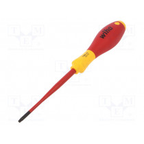 41142; Screwdriver; insulated,slim; Torx® with protection; T15H; 1kVAC; WIHA