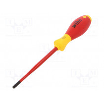 41145; Screwdriver; insulated,slim; Torx® with protection; T27H; 1kVAC; WIHA