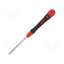 42437; Screwdriver; Allen hex key,spherical; precision; HEX 1/8