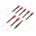 42995; Kit: screwdrivers; Pcs: 8; The set contains: tweezer; precision; WIHA