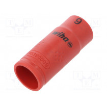 43094; Key; insulated,hex socket,socket spanner; HEX 9mm; 1/4