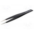 32325; Tweezers; non-magnetic; Tweezers len: 130mm; Blades: straight; ESD; WIHA