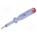 ; Tester: voltage indicator; 100÷250V; Blade length: 60mm; 