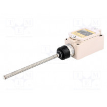 WL-5106; Limit switch; spring, total length 110mm; NO + NC; 10A; M20; IP64; HIGHLY