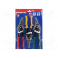 W000401; Kit: pliers; Pcs: 3; cutting; Workpro W000401; Kit: pliers; Pcs: 3; cutting; Workpro