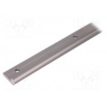 WS-10-750; Single rail; aluminium; Ø: 10mm; L: 750mm; DryLin® W; Shape: round; igus