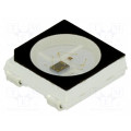 WS2812B BLACK; LED; SMD; 5050,PLCC4; RGB; 5x5x1.6mm; 1.8÷2.2/3÷3.2/3÷3.4V; WORLDSEMI
