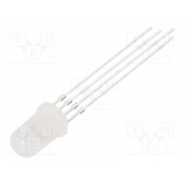 WS2812D-F5_15MA; LED; 5mm; tricolour; RGB; 1.8÷2.2/2.8÷3.1/2.9÷3.2V; programmable; WORLDSEMI