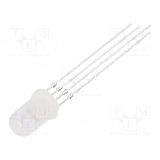 WS2812D-F5_15MA; LED; 5mm; tricolour; RGB; 1.8÷2.2/2.8÷3.1/2.9÷3.2V; programmable; WORLDSEMI
