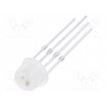 WS2812D-F5_STRAW HAT-15MA; LED; 5mm; tricolour; RGB; 1.8÷2.2/2.8÷3.1/2.9÷3.2V; programmable; WORLDSEMI