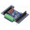 X-NUCLEO-IHM06A1; Expansion board; GPIO; STSPIN220; screw terminal,pin strips; STMicroelectronics
