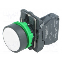 XB5AA11; Switch: push-button; Stabl.pos: 1; NO; 3A/240VAC; 0.55A/125VDC; SCHNEIDER ELECTRIC