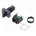 XB6DD221B; Switch: rotary; Stabl.pos: 2; NC + NO; 16mm; black; none; Pos: 2; SCHNEIDER ELECTRIC XB6DD221B; Switch: rotary; Stabl.pos: 2; NC + NO; 16mm; black; none; Pos: 2; SCHNEIDER ELECTRIC