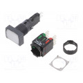 XB6DF1B5B; Switch: push-button; Stabl.pos: 2; NC + NO; 16mm; white; LED; Pos: 2; SCHNEIDER ELECTRIC XB6DF1B5B; Switch: push-button; Stabl.pos: 2; NC + NO; 16mm; white; LED; Pos: 2; SCHNEIDER ELECTRIC