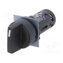 XB7ND33; Switch: rotary; Stabl.pos: 3; NO x2; 0.3A/240VAC; 0.1A/250VDC; 22mm; SCHNEIDER ELECTRIC