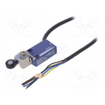 XCMD2115L1; Limit switch; lever R 34,4mm, plastic roller Ø16mm; NO + NC; 6A; SCHNEIDER ELECTRIC