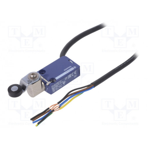 XCMD2115L1; Limit switch; lever R 34,4mm, plastic roller Ø16mm; NO + NC; 6A; SCHNEIDER ELECTRIC