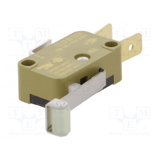 XGG2-88-S21Z1; Microswitch SNAP ACTION; with lever (with roller); SPDT; Pos: 2; SAIA-BURGESS