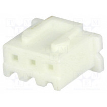 XHP-3; Wire-board; plug; female; XH; 2.5mm; PIN: 3; w/o contacts; for cable; JST XHP-3; Wire-board; plug; female; XH; 2.5mm; PIN: 3; w/o contacts; for cable; JST