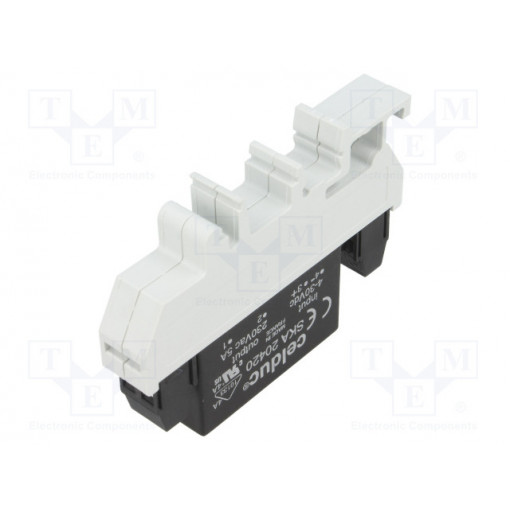 XKA20420; Relay: solid state; Ucntrl: 6÷30VDC; 3A; 12÷275VAC; DIN; -40÷80°C; CELDUC XKA20420; Relay: solid state; Ucntrl: 6÷30VDC; 3A; 12÷275VAC; DIN; -40÷80°C; CELDUC