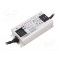 XLG-75-12-A; Power supply: switched-mode; LED; 60W; 12VDC; 5000mA; 100÷305VAC; MEAN WELL