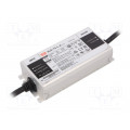 XLG-75-L-A; Power supply: switched-mode; LED; 75W; 53÷107VDC; 350÷1050mA; IP67; MEAN WELL