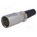 XLR-7W; Plug; XLR; male; PIN: 7; straight; for cable; NINIGI XLR-7W; Plug; XLR; male; PIN: 7; straight; for cable; NINIGI