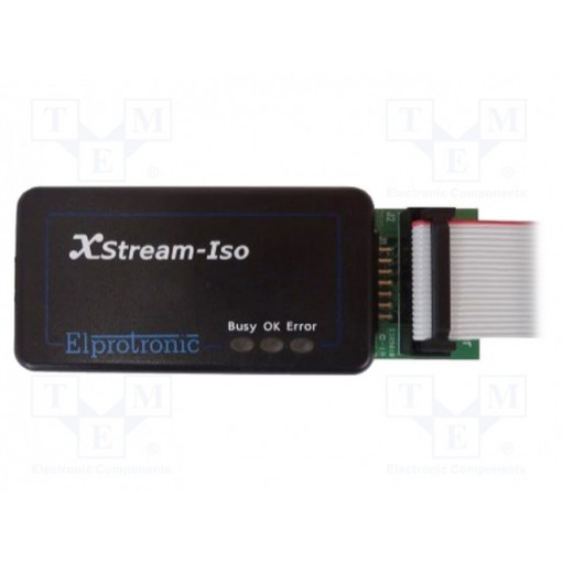 FLASHPRO-ARM-1V(XS); Programmer: microcontrollers; USB; 14pin,USB B; 20MHz; 1Mbps; ELPROTRONIC INC.