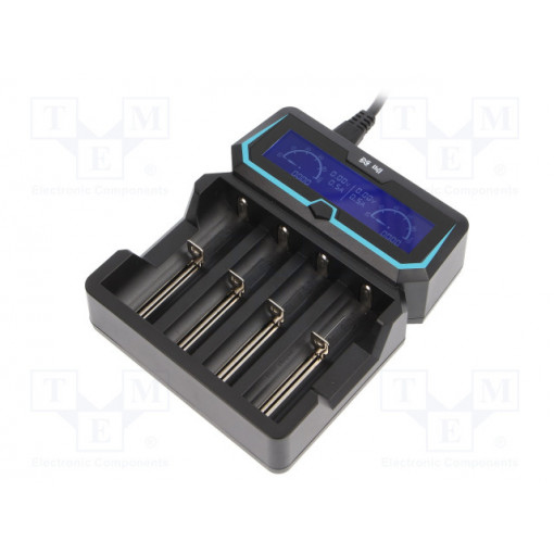 X4; Charger: microprocessor-based; Li-Ion,Ni-Cd,Ni-MH; 2A; XTAR