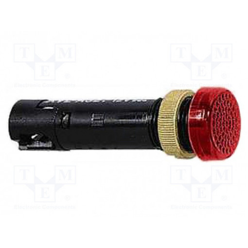 XVLA324; Indicator: LED; flat; 12VDC; Cutout: Ø12mm; IP40; screw terminals; SCHNEIDER ELECTRIC