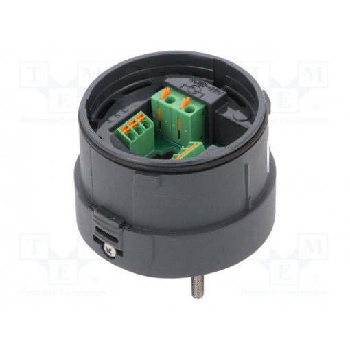 XVUZ01; Signallers accessories: mounting holder; black; IP65; Ø60mm; SCHNEIDER ELECTRIC