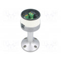 XVUZ02Q; Signallers accessories: vertical holder; silver; IP65; Ø60mm; SCHNEIDER ELECTRIC XVUZ02Q; Signallers accessories: vertical holder; silver; IP65; Ø60mm; SCHNEIDER ELECTRIC