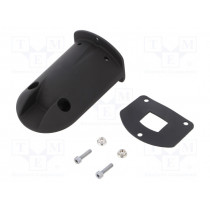 XVUZ12; Signallers accessories: wall mounting element; black; IP65; SCHNEIDER ELECTRIC