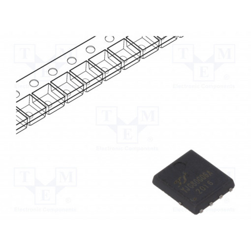 YJG80G06A; Transistor: N-MOSFET; SPLIT GATE TRENCH; unipolar; 60V; 50A; 38W; YANGJIE TECHNOLOGY