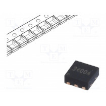 YJQ3400A; Transistor: N-MOSFET x2; TRENCH POWER LV; unipolar; 30V; 6.2A; YANGJIE TECHNOLOGY