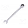 YT-01909; Key; combination spanner,with ratchet; 9mm; YATO