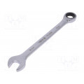 YT-0200; Key; combination spanner,with ratchet; 19mm; YATO