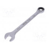 YT-0200; Key; combination spanner,with ratchet; 19mm; YATO