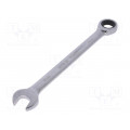 YT-0203; Key; combination spanner,with ratchet; 25mm; YATO