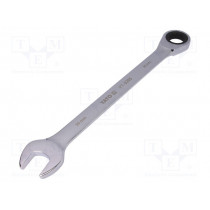 YT-0205; Key; combination spanner,with ratchet; 30mm; YATO