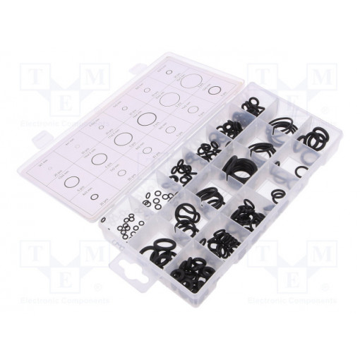 YT-06877; O-ring set; NBR; metric; Pcs: 225; YATO