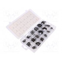 YT-06882; Circlip set; Ring: internal,external; Pcs: 225; YATO