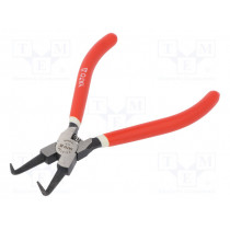 YT-2139; Pliers; for circlip; internal; Pliers len: 180mm; angular; YATO