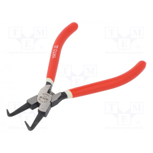 YT-2139; Pliers; for circlip; internal; Pliers len: 180mm; angular; YATO