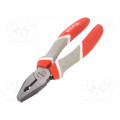YT-6602; Pliers; universal; 200mm; for bending, gripping and cutting; YATO