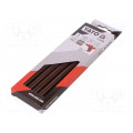 YT-82439; Hot melt glue; Ø: 11.2mm; brown; L: 200mm; Bonding: 20÷30s; 5pcs.; YATO
