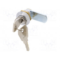 Z-0233-RK-15-01; Lock; zinc and aluminium alloy; 15mm; chromium; ROZTOCZE