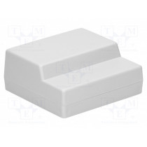 Z20J; Enclosure: desktop; X: 125mm; Y: 120mm; Z: 53mm; polystyrene; grey; KRADEX Z20J; Enclosure: desktop; X: 125mm; Y: 120mm; Z: 53mm; polystyrene; grey; KRADEX