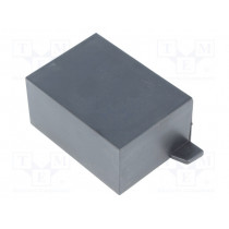 Z8U; Enclosure: with panel; X: 70mm; Y: 50mm; Z: 34mm; polystyrene; black; KRADEX Z8U; Enclosure: with panel; X: 70mm; Y: 50mm; Z: 34mm; polystyrene; black; KRADEX