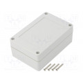 Z128SJ TM ABS; Enclosure: multipurpose; X: 70mm; Y: 105mm; Z: 40mm; ABS; grey; IP67; KRADEX